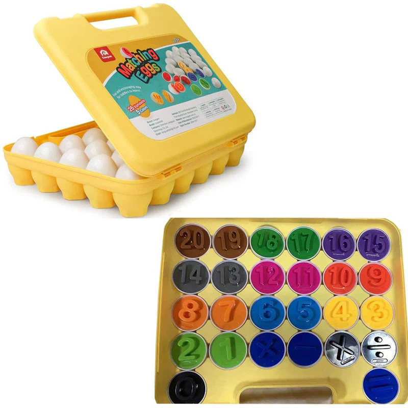 Kleur en vormen Bijpassende eierset - Image 2