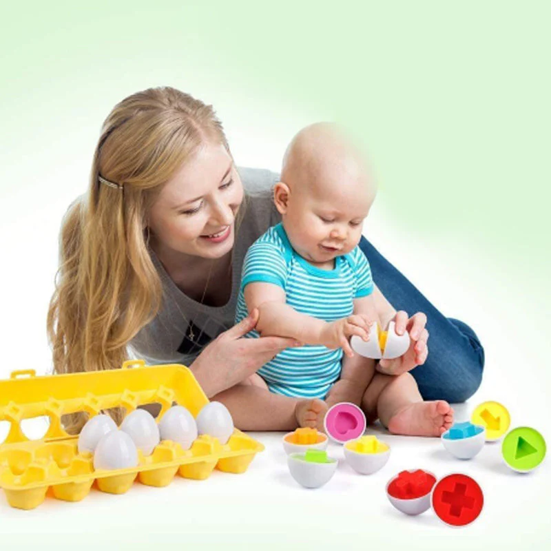 Kleur en vormen Bijpassende eierset - Image 9
