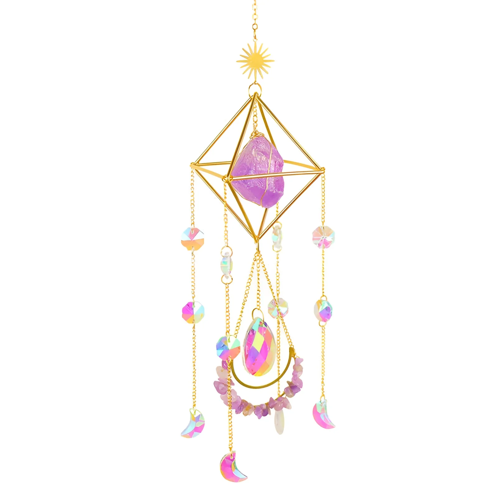 CrystalGlow - Kleurrijk grind Decoratief windgong | 50% KORTING - Image 13