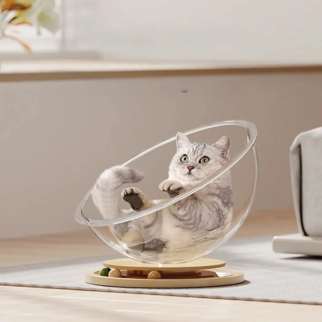 PurrfectNest - Knusse kattenmand + Speelfunctie | De Knusse Kattenmand voor Ultiem Comfort en Speelplezier - Image 3