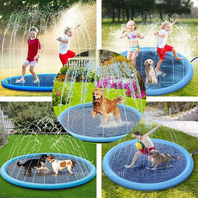 SplashZone™ – Draagbaar Waterspeelbad voor Kinderen & Huisdieren | 50% KORTING - Image 3