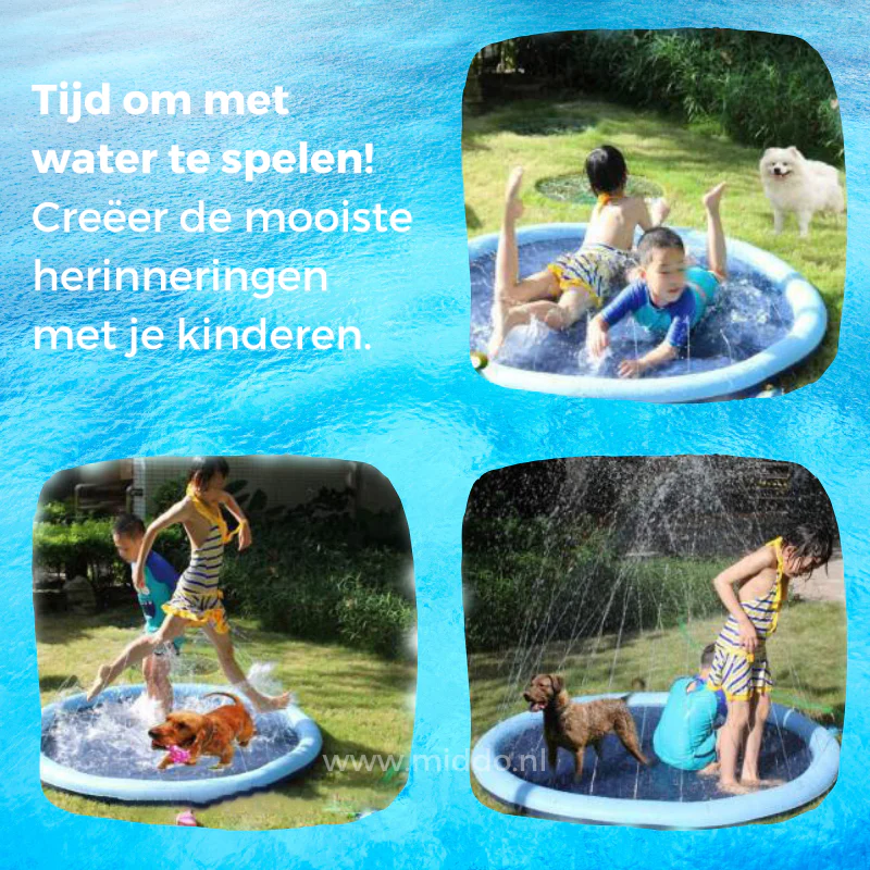 SplashZone™ – Draagbaar Waterspeelbad voor Kinderen & Huisdieren | 50% KORTING - Image 4
