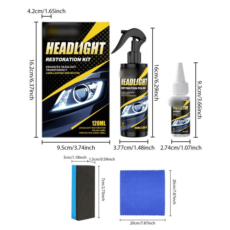 ClearBeam Set — Koplamp Herstel Kit | 50% KORTING - Image 17