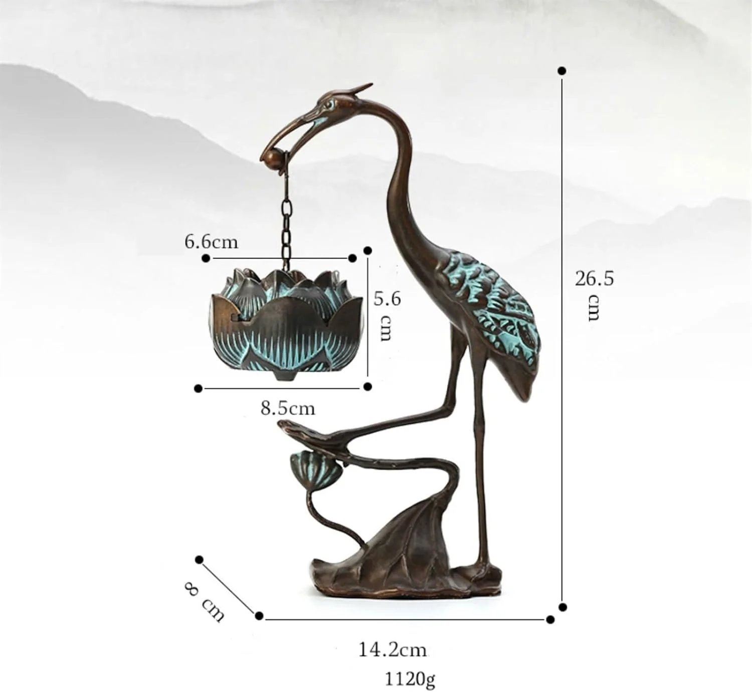 ZenVibe - Kraanbloem wierookbrander | 50% KORTING - Image 3