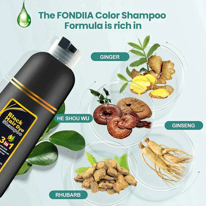 ColorVibe - Kruiden 3 in 1 haarkleurmiddel Instant Black Hair Shampoo | 1+1 GRATIS - Image 6