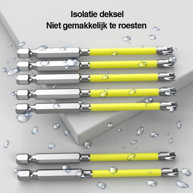 Kruis- en sleuf schroevendraaier bits voor elektriciens - Image 6
