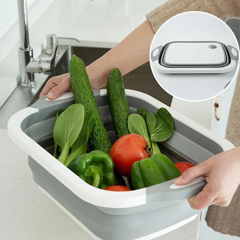 KüchenMeister - De draagbare multifunctionele opvouwbare wasmand | 50% KORTING - Image 2