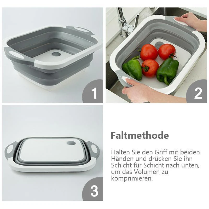 KüchenMeister - De draagbare multifunctionele opvouwbare wasmand | 50% KORTING - Image 3