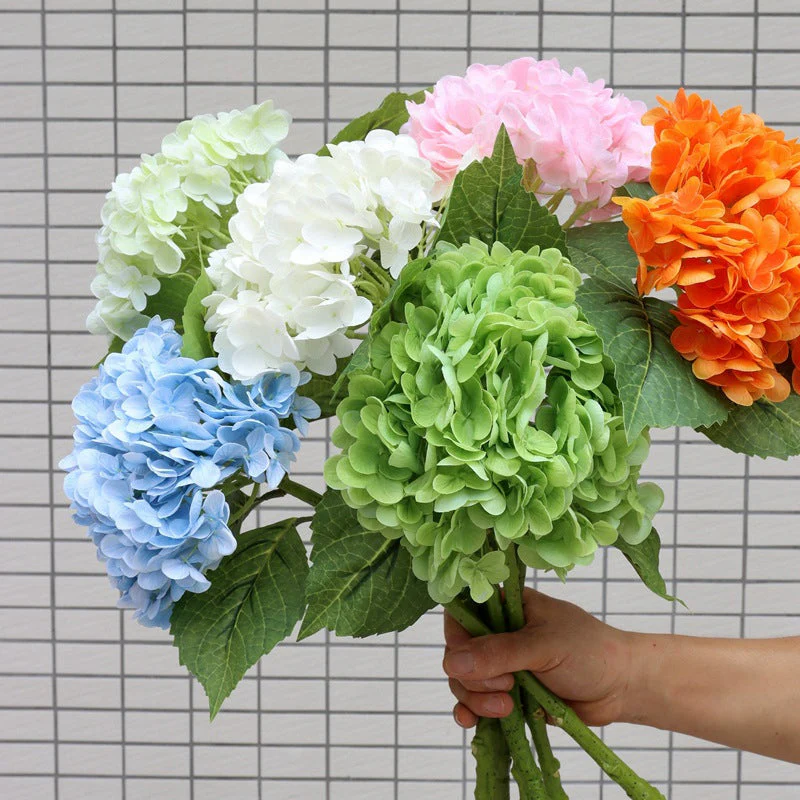 Kunsthortensia kunstbloemen voor buiten💐
