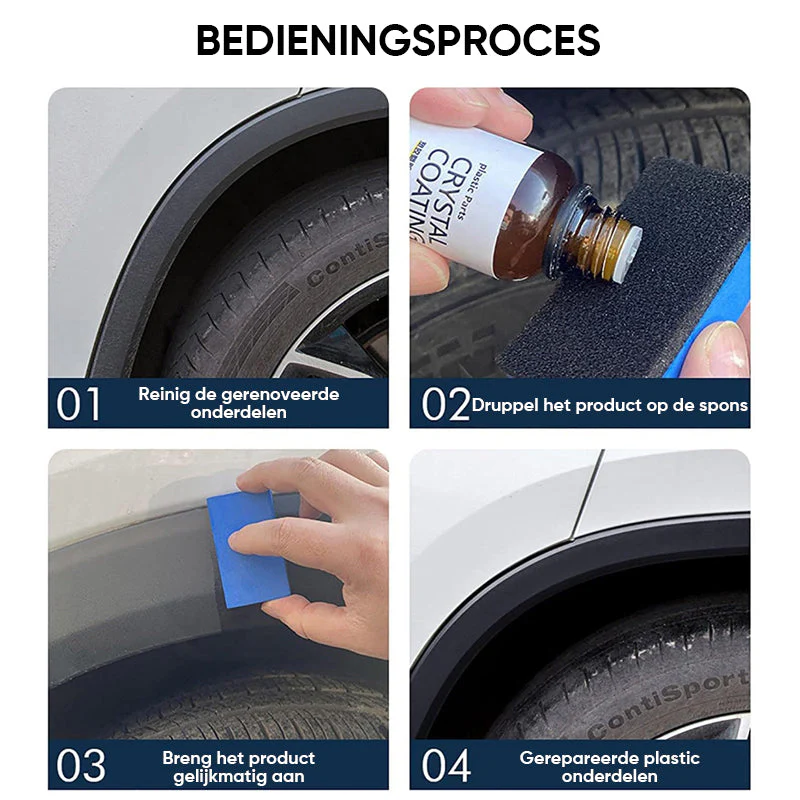 AutoGlans 60ML - Kunststof onderdelen Crystal Coating | 1+1 GRATIS - Image 11