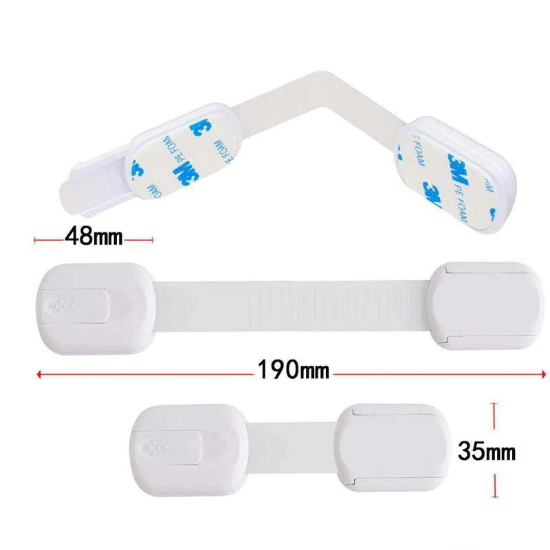 Kunststof slotriemen Veiligheidsbescherming voor baby's（6 stuks） - Image 12