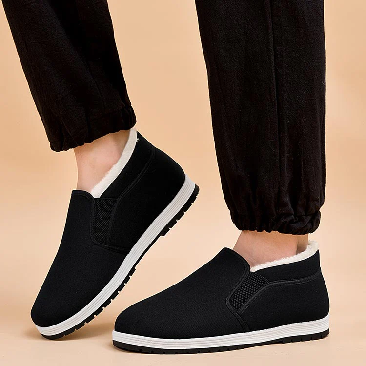 Kyle – Heren Katoenen Winterschoenen met Antislip Grip - Image 11