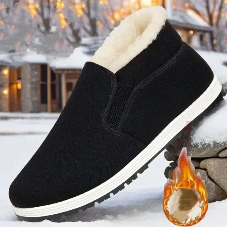 Kyle – Heren Katoenen Winterschoenen met Antislip Grip - Image 12