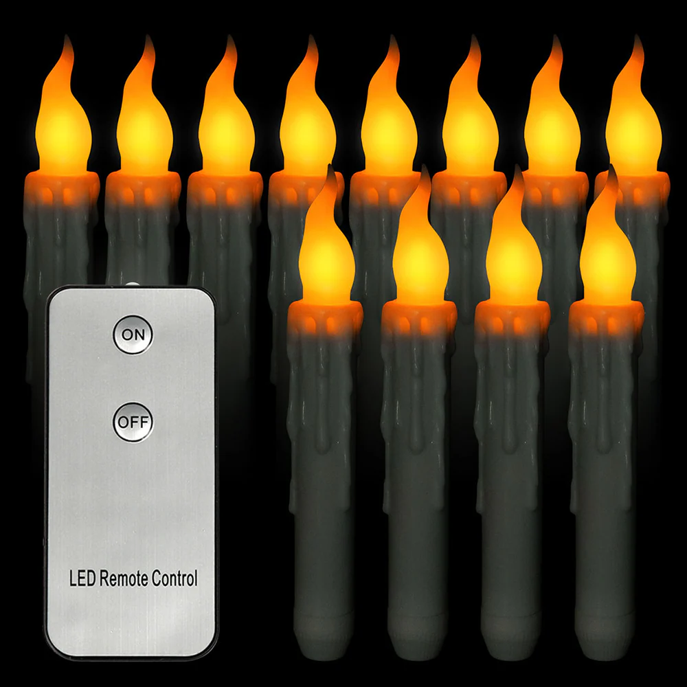 LumenMagic - 12 LED drijfkaarsen | Creëer een Betoverende Sfeer met Veiligheid en Gemak - Image 5