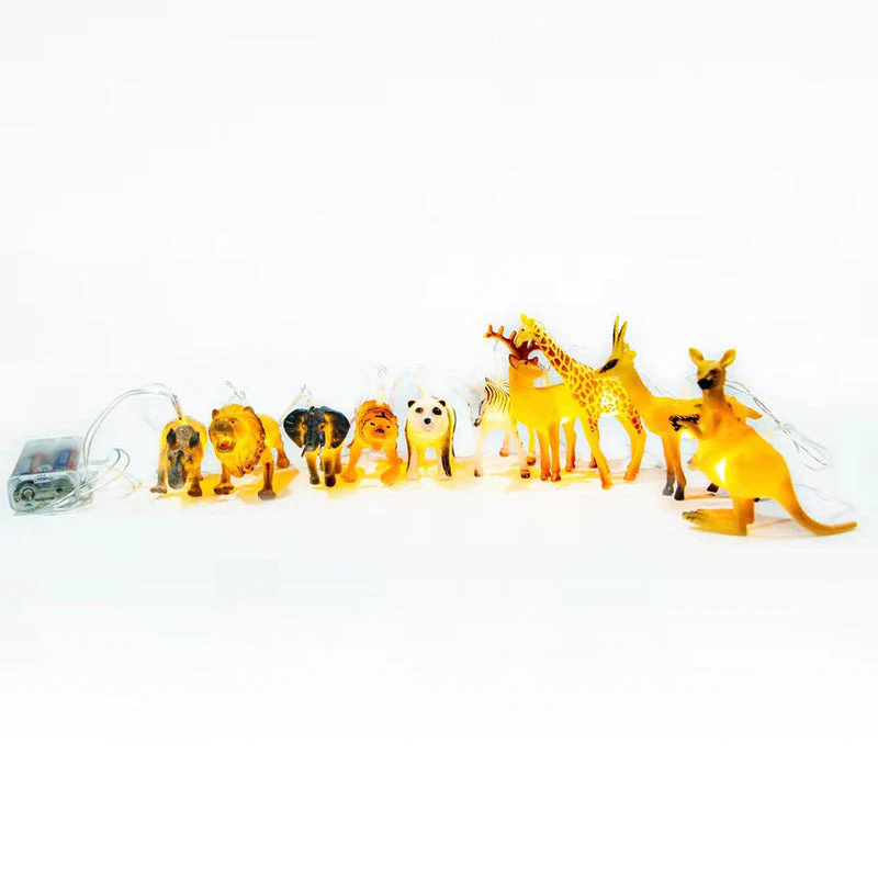 LED Emaille Dinosaurus Kinderkamer Decoratieve Lichtsnaar - Image 9