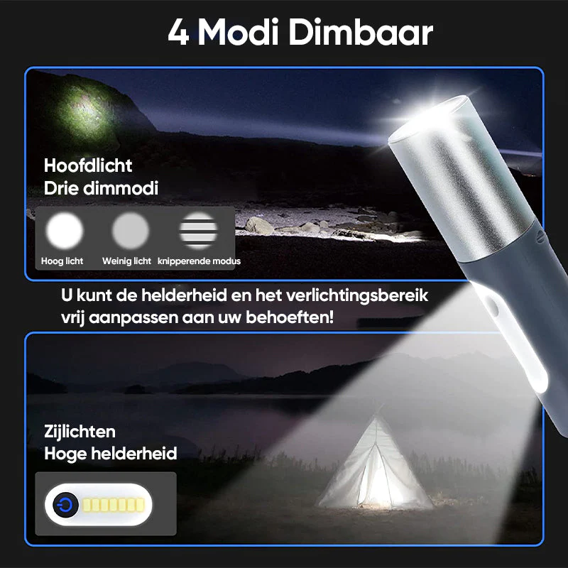 LED oplaadbare zaklampen - Image 10