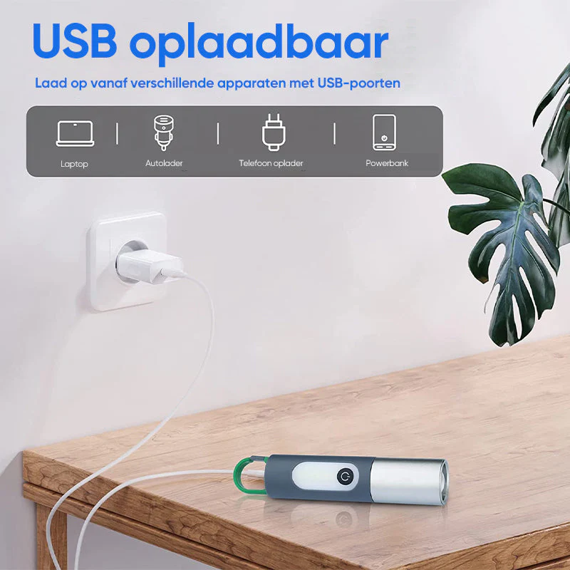LED oplaadbare zaklampen - Image 12