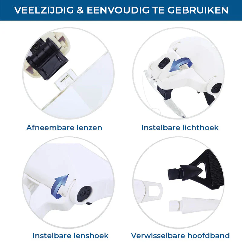 OptiView - Vergroot Handsfree met Heldere Verlichting voor Al je Creatieve Projecten | 50% KORTING - Image 8