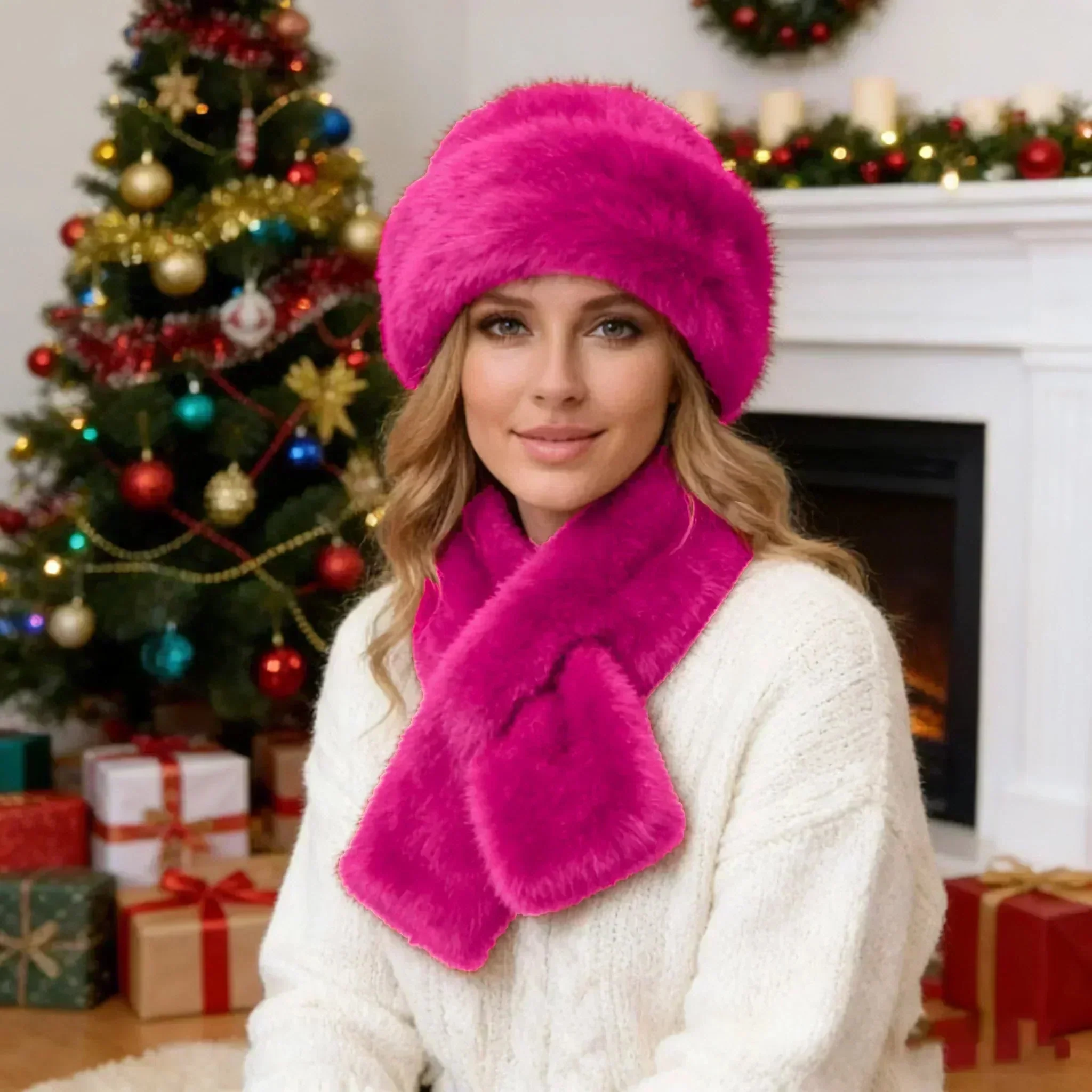 Lena – Gezellige Wintermuts met Verstelbare Pasvorm en Fluweelzachte Stoffering - Image 14