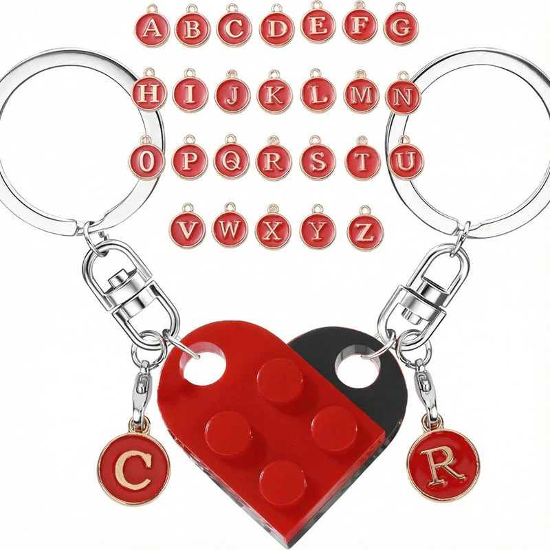 Letterblok Sleutelhanger — Deelbare Oprechte Verbinding - Image 12