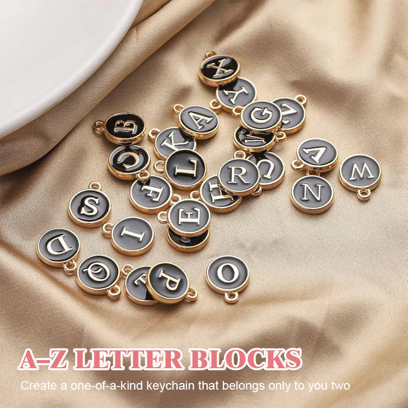 Letterblok Sleutelhanger — Deelbare Oprechte Verbinding - Image 4