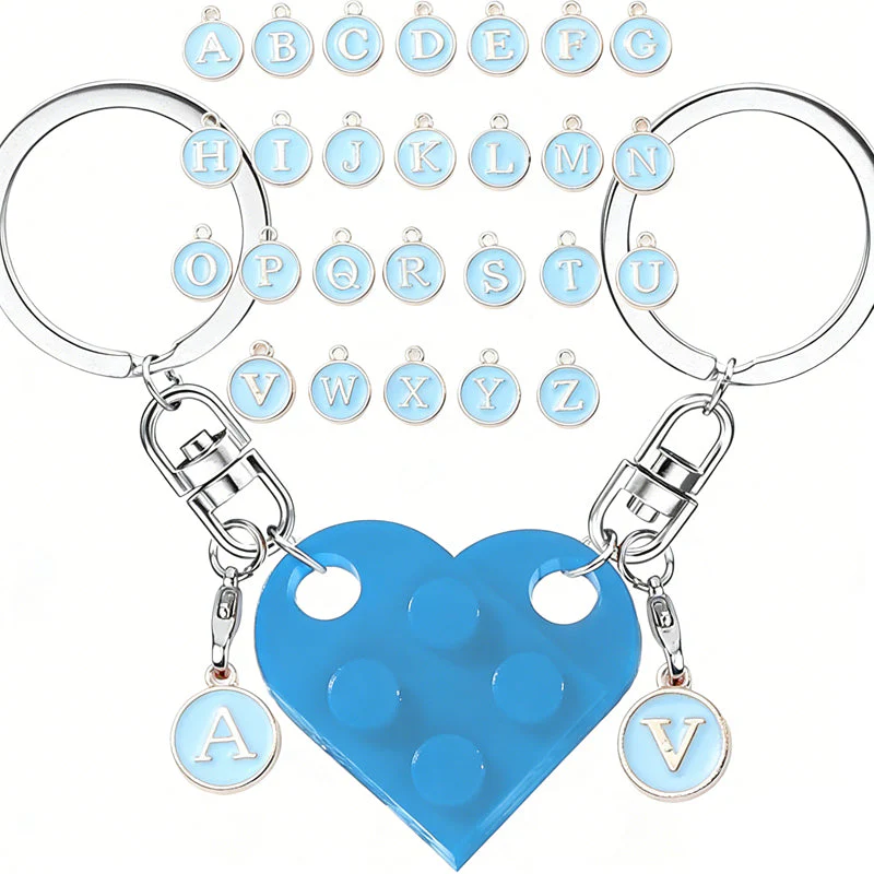 Letterblok Sleutelhanger — Deelbare Oprechte Verbinding - Image 9
