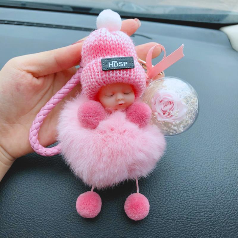 Leuke simulatie pluche scheel pop - Image 19