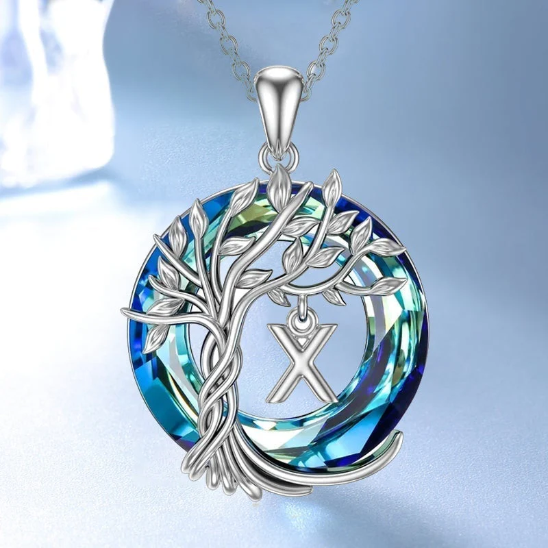 Levensboom kristallen hanger ketting - Image 7