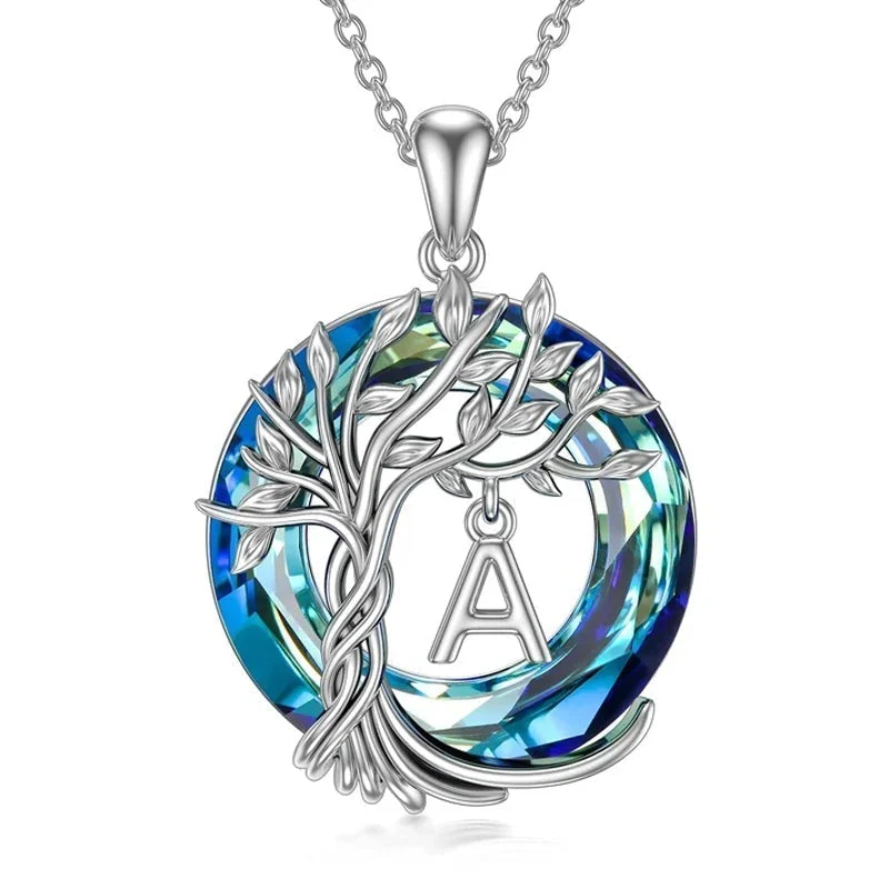 Levensboom kristallen hanger ketting - Image 9