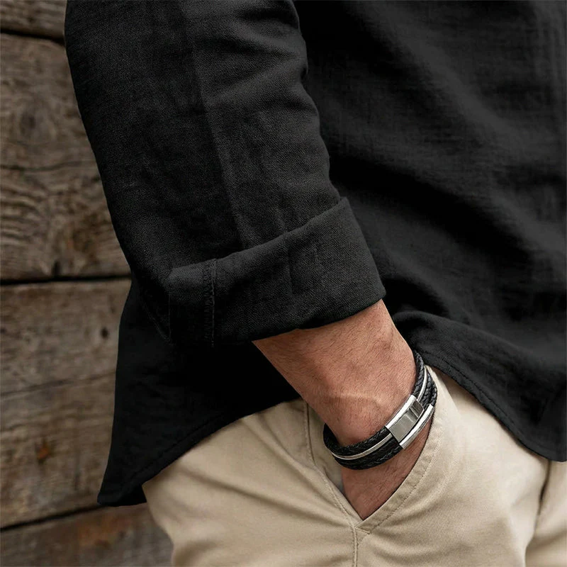 Levi – Damesblouse van katoenmengsel met veterkraag - Image 4