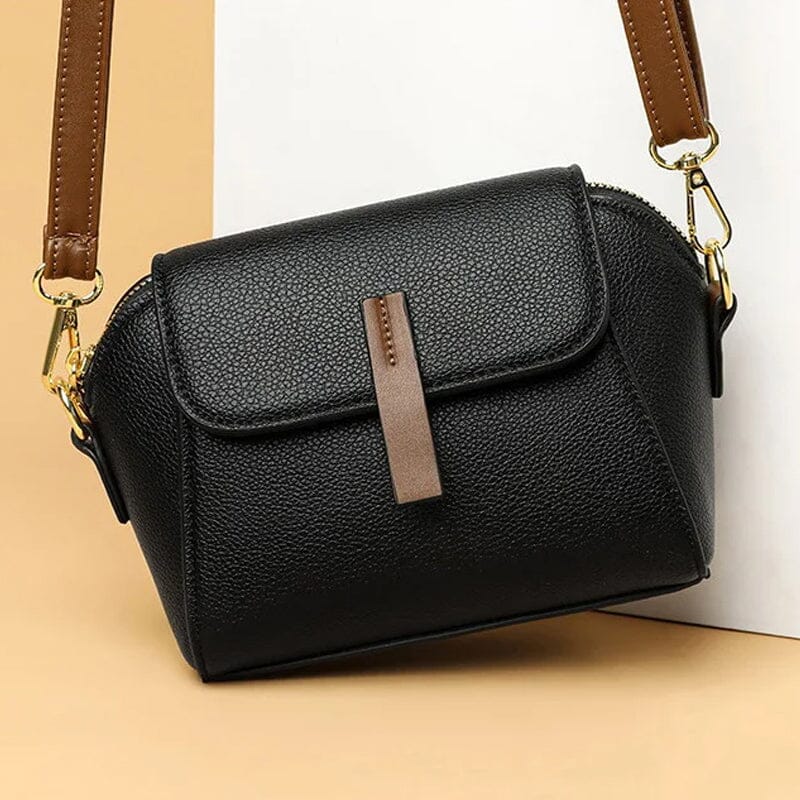 Lichte luxe zachte lederen schuine tas - Image 9