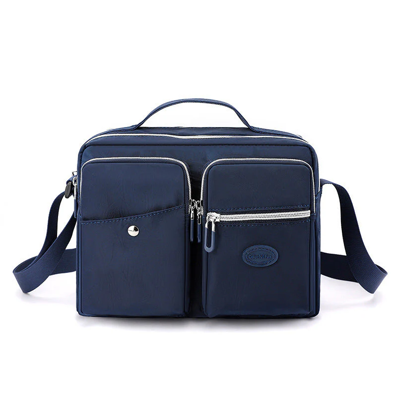 Lightweight Multi Pocket Messenger Bag - Image 12