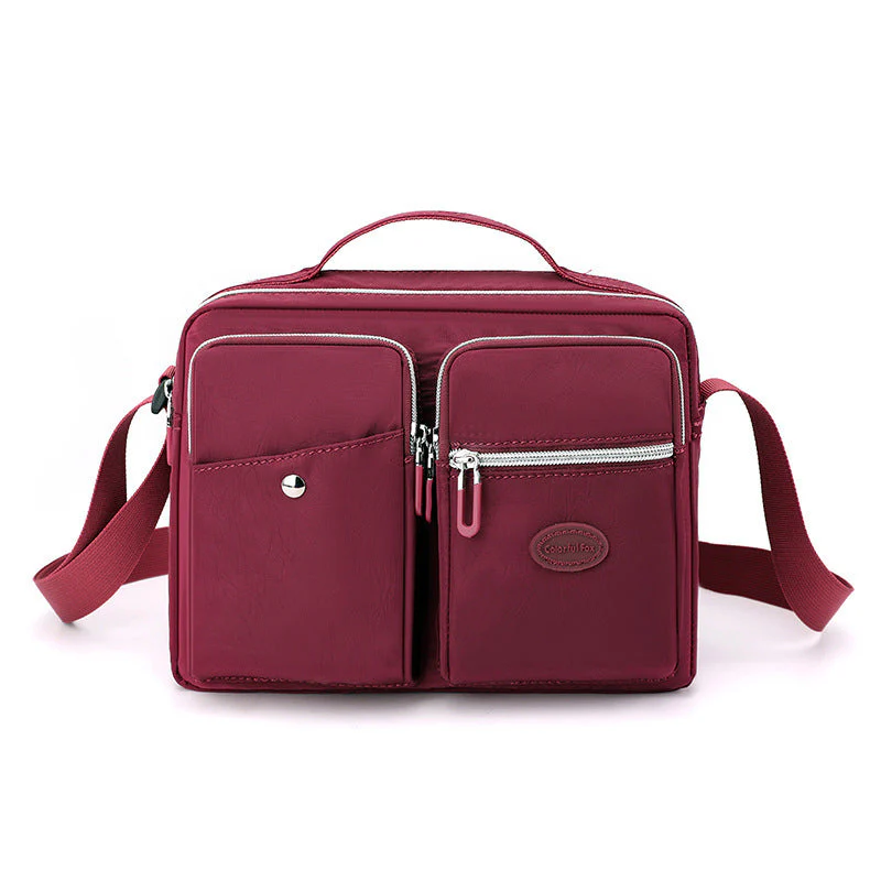 Lightweight Multi Pocket Messenger Bag - Image 13