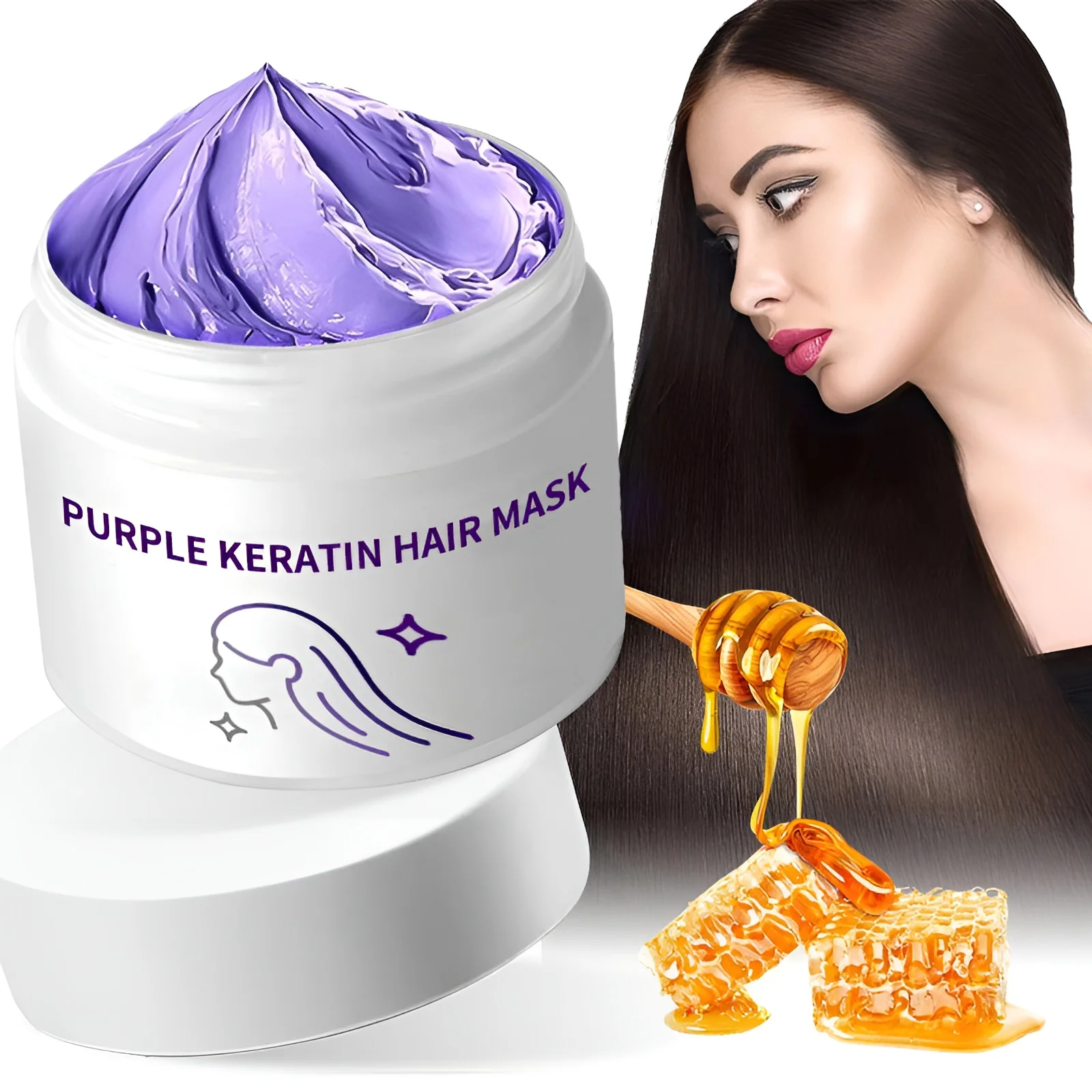 GlowCaps - 100G Keratine behandeling voor glanzend haar | 1+2 GRATIS - Image 2