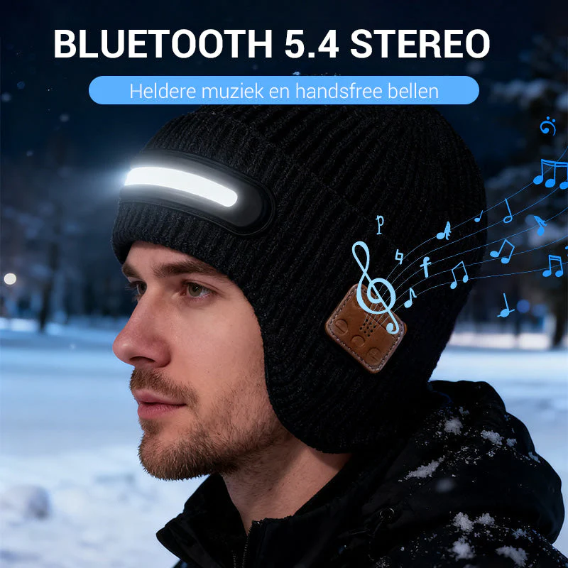 Luca – Bluetooth Muts met LED-licht en Geluid - Image 4