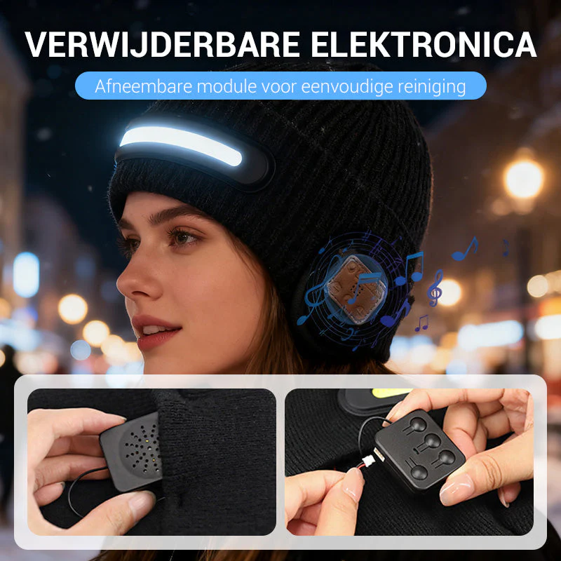 Luca – Bluetooth Muts met LED-licht en Geluid - Image 5