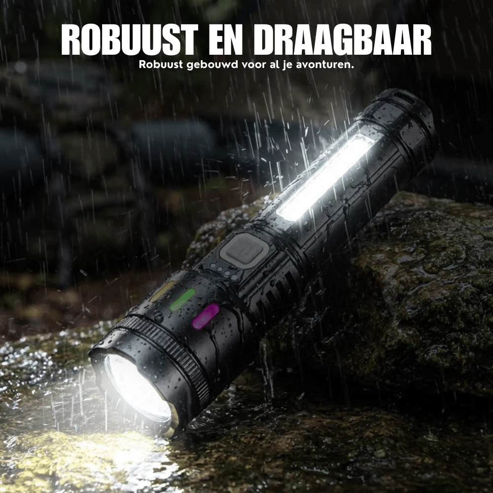 LumaCore-X1 — Tactische Power Zaklamp | 1+1 GRATIS - Image 4