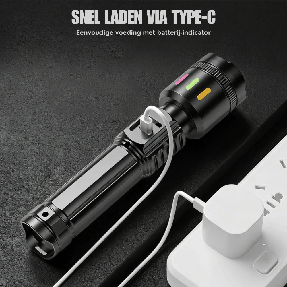 LumaCore-X1 — Tactische Power Zaklamp | 1+1 GRATIS - Image 5