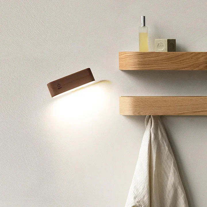 LuminoWood - 360° roterende magnetische lamp | 50% KORTING - Image 7