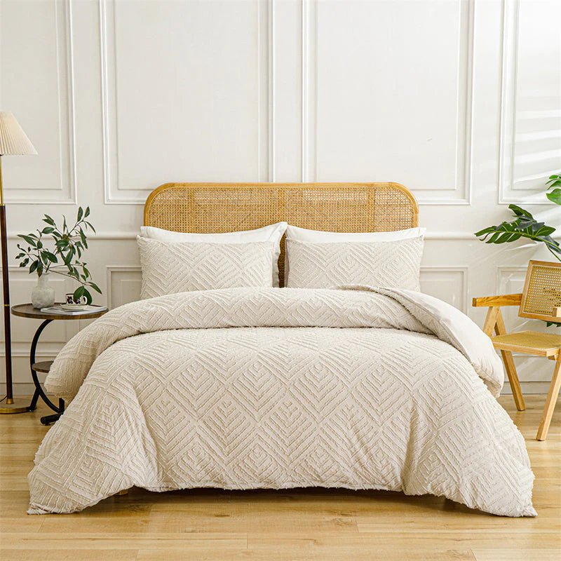 LuxeLoom Cutwork Zacht Pluizend Beddengoed Set — Zachtheid die Verzacht - Image 16