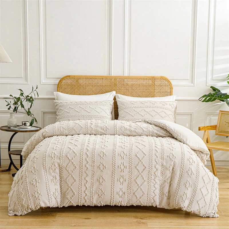 LuxeLoom Cutwork Zacht Pluizend Beddengoed Set — Zachtheid die Verzacht - Image 17