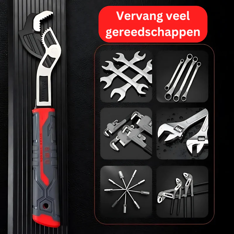 FixGrip Pro - Maak een einde aan eindeloos gereedschap verwisselen | 1+1 GRATIS