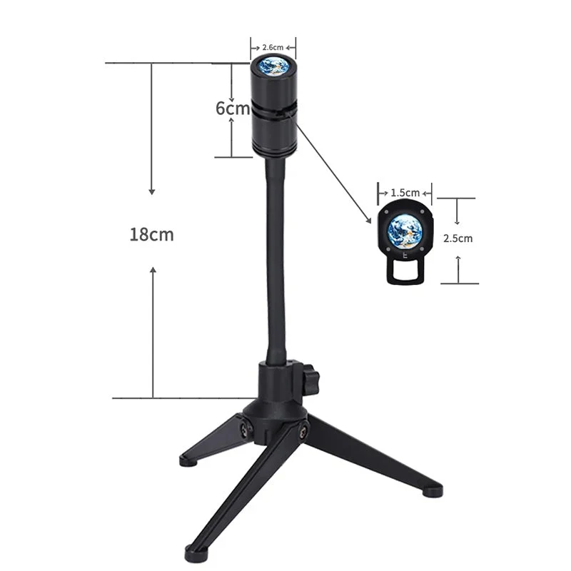 Maan Aarde Projectie LED Lamp - Image 12