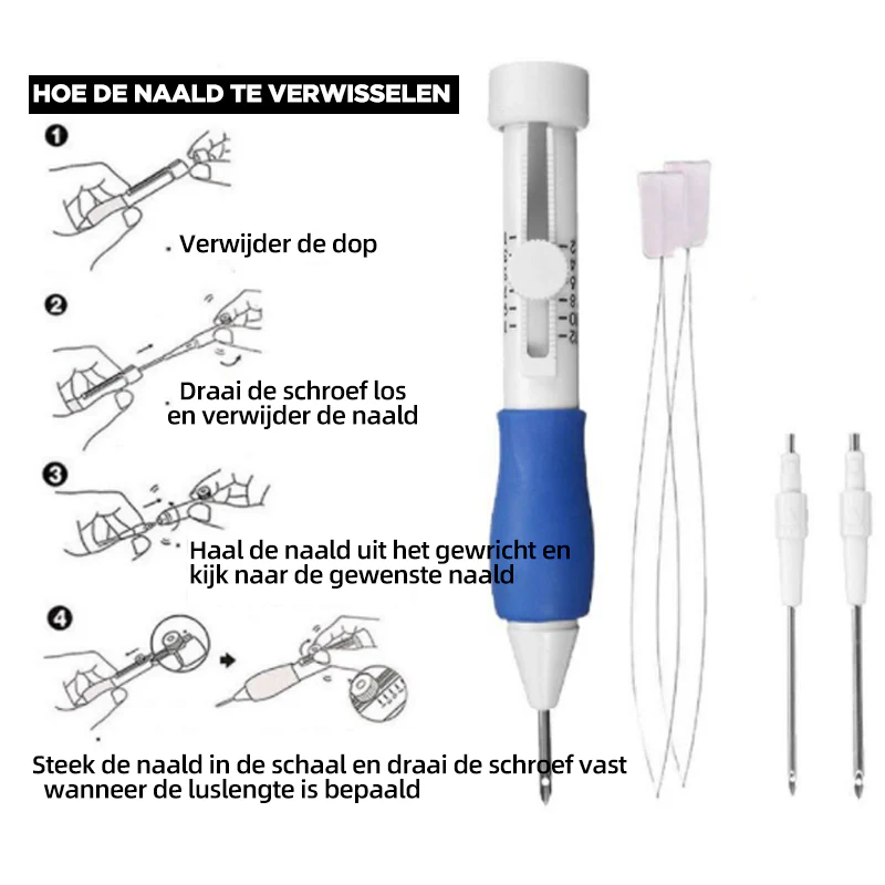 StitchMaster - Transformeer je kleding met de Magische Borduurset | 1+1 GRATIS - Image 8