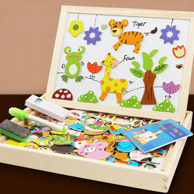 Magnetisch didactisch wit bord 2 in 1 - Image 10