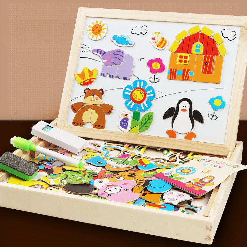 Magnetisch didactisch wit bord 2 in 1 - Image 12