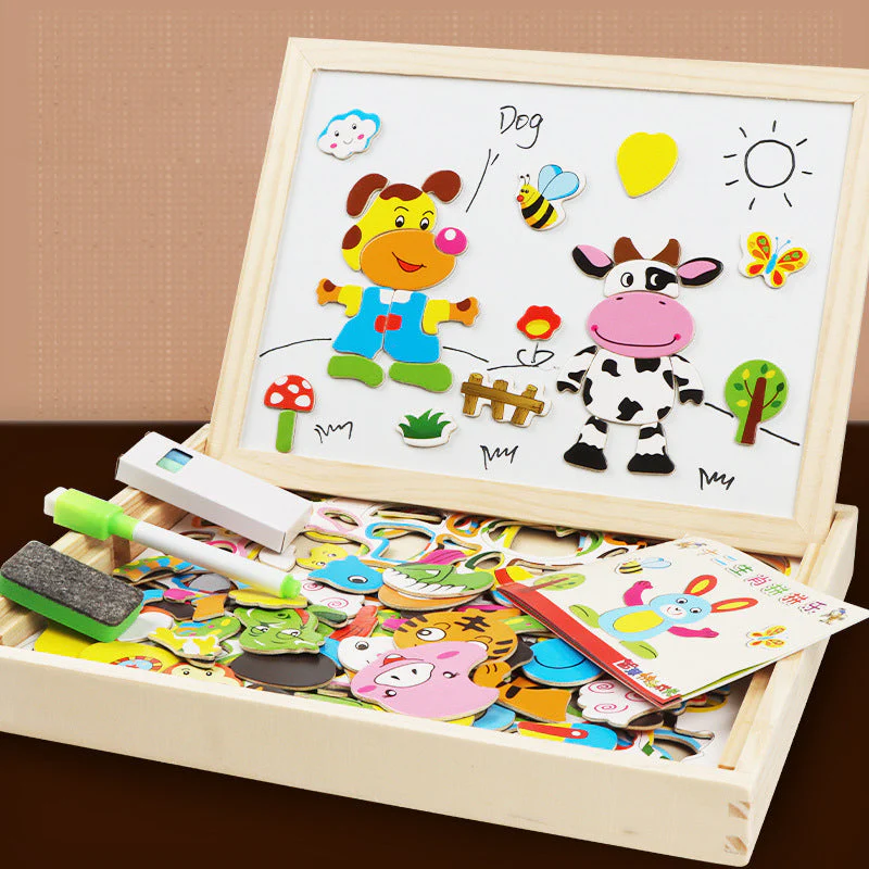 Magnetisch didactisch wit bord 2 in 1 - Image 13