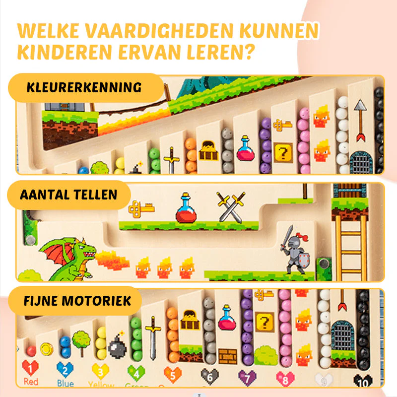 Magnetisch kleuren- en nummerdoolhof - Image 9