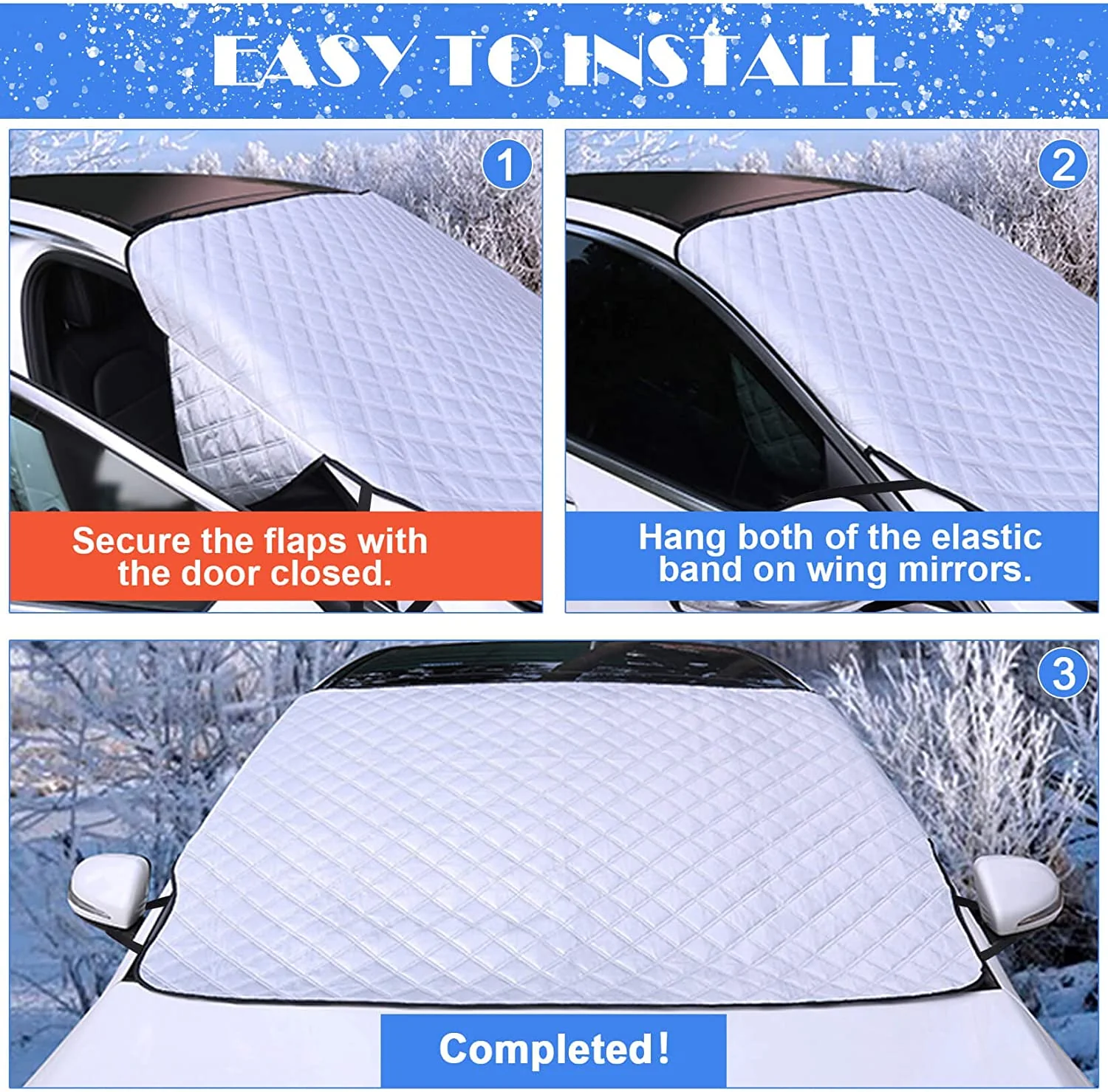CarCover - Magnetische anti-vries deken | 50% KORTING - Image 6