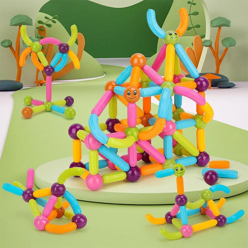 Magnetische bouwstenen set - Image 8